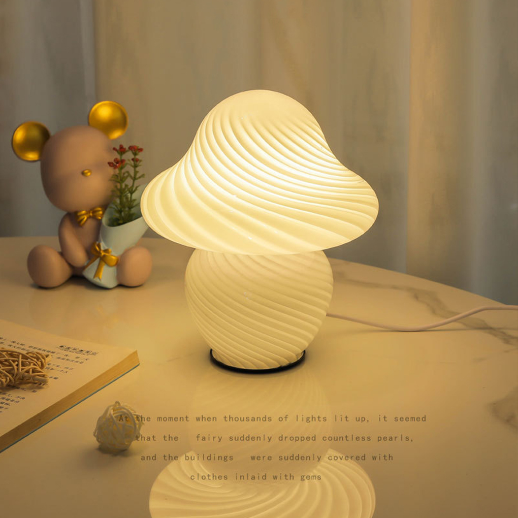 Solar Lamp - Creative Glass Homestay Bedroom Bedside Table