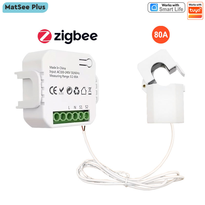 Smart Life ZigBee Clamp Power  - đánh giá và giá Energy Monitor Meter