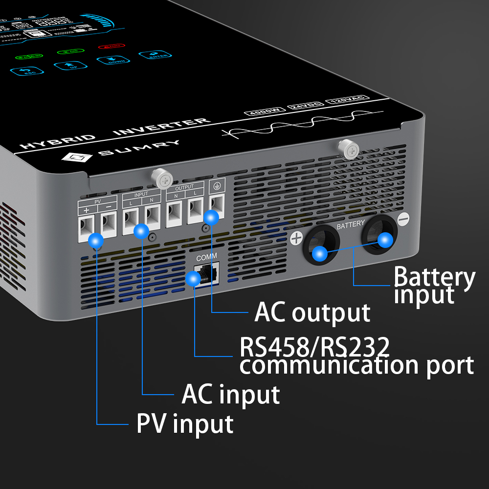 Sumry 4KW 120V Off Grid Solar  - đánh giá và giá Charge Controller Solar
