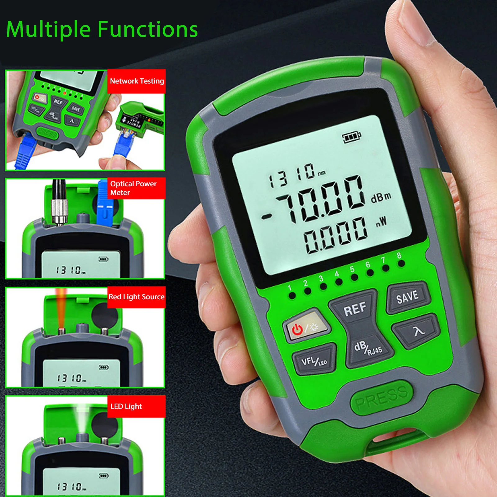 Red Light  Optic Cable Power T - đánh giá và giá Energy Monitor Meter