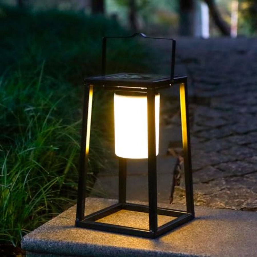 5'' High Outdoor Solar Lantern - đánh giá và giá Solar Lamp