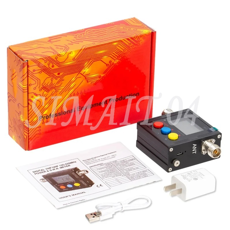 SW102 125-520MHz VHF/UHF SWR P - đánh giá và giá Energy Monitor Meter