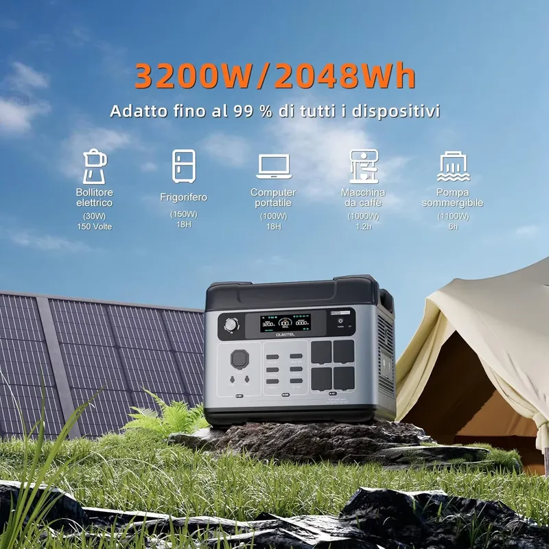 2026OUKITEL P2001 PLUS for 204 - đánh giá và giá Solar Generator